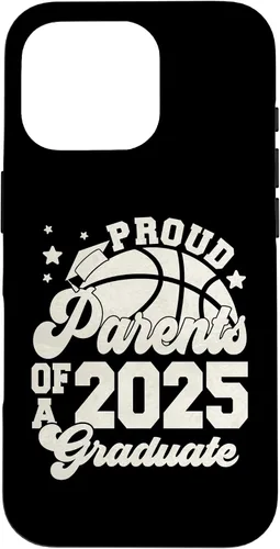 Vista 20 de iPhone 16 Parents of a 2025 Graduate Senior Graduation Basketball Case