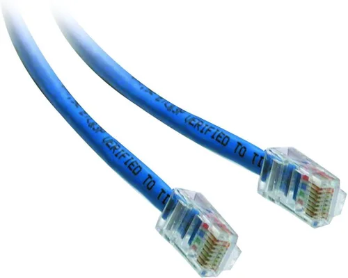 Vista 48 de C2G 24494 Cable cruzado Cat5e - Cable de conexión de red sin blindaje sin arranque, naranja (3 pies, 3.0 ft)