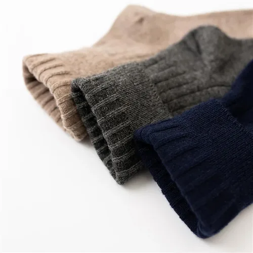 Vista 6 de TRENIS Winter Socks Men Towel Cold Snow Winter