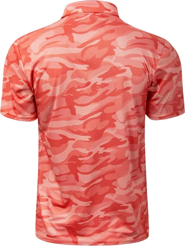 Vista 111 de TAPULCO Camisetas tipo polo de secado rápido para hombre, diseño de camuflaje, atléticas, ligeras, transpirables, casuales, para golf