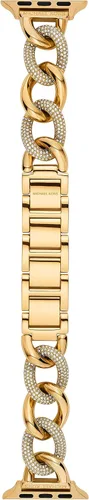 Vista 8 de Michael Kors Correa para Apple Watch; Correas de reloj inteligente de acero inoxidable para mujer; Compatible con Apple Watch 38mm, 40mm, 41mm