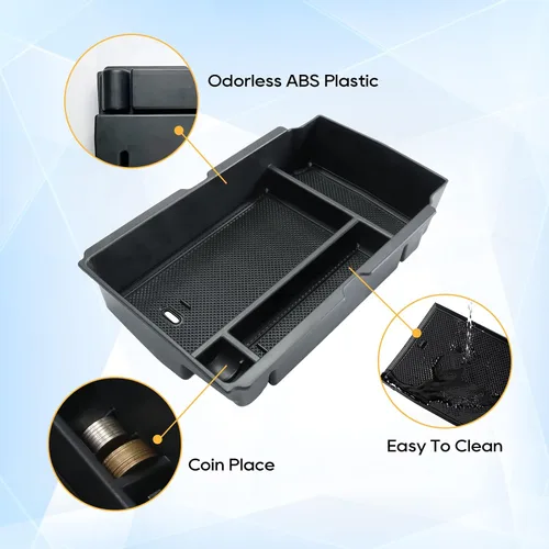 Vista 5 de LFOTPP 2023 2024 2025 2026 CRV Organizador de consola central para Honda CRV Bandeja de consola para Honda CRV EX/EX-L/Hybrid Sport/Hybrid