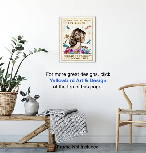 Vista 6 de Arte y decoración de pared con citas positivas, citas inspiradoras, decoración de pared bohemia, decoración de habitación hippie, póster