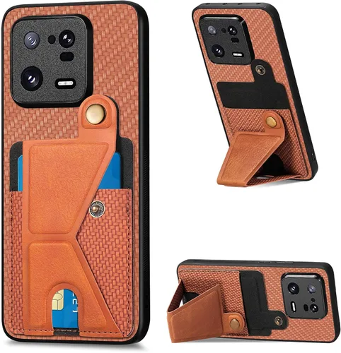 Vista 204 de Funda para Oppo K10x / OnePlus Nord CE 2 Lite 5G Funda para Realme 9 5G / 9 Pro / Q5 / V25 Funda de piel sintética con ranuras para tarjetas