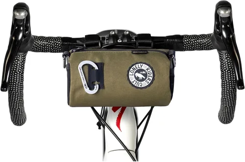 Vista 13 de ULAC COURSIER COLLECTION Neo Porter Bolsa para manillar de bicicleta, con ojales frontales para luces y gafas de sol y una correa para el hombro