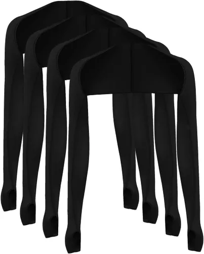 Vista 12 de 4 piezas de protección UV, chal de sol, manga de enfriamiento para brazo con orificio para el pulgar para mujeres y hombres, ciclismo, conducción