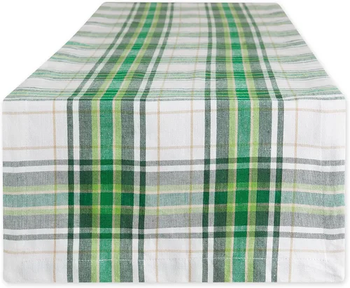 Vista 21 de DII Juego de manteles individuales reversibles de la colección del Día de San Patricio, 13 x 19, herradura de trébol, 4 piezas