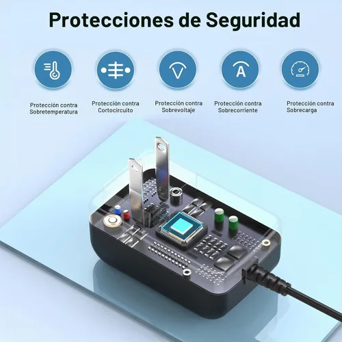 Vista 6 de Adaptador de CA para afeitadora de calavera para Pitbull Silver