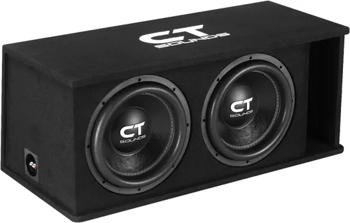 Vista 9 de CT Sounds Caja de subwoofer de coche con puerto dual de 8 "1600W de la serie Tropo - TROPO-2X8D4