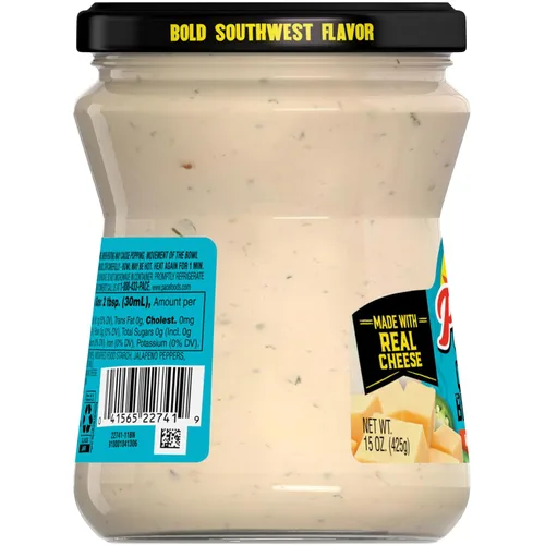 Vista 5 de Pace Queso Blanco Cremoso Mediano, bote de 15 oz