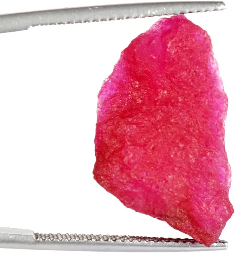 Vista 3 de 21.00ct. Calidad AAA + EGL certificado rubí rojo rubí rojo Raw Rough vidrio de curación Natural rubí para joyas dp-245