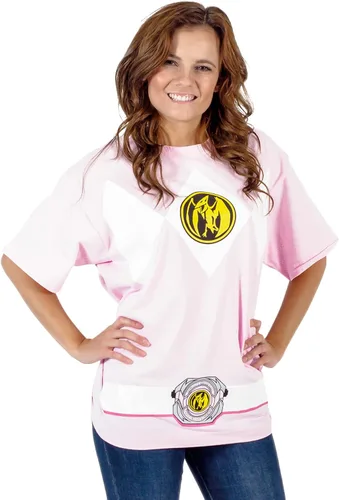 Vista 2 de Power Rangers The Pink Rangers - Camiseta de manga corta