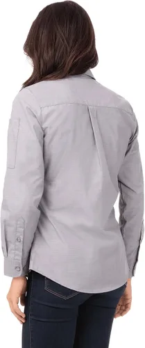 Vista 4 de Chef Works Camisa Chambray para mujer