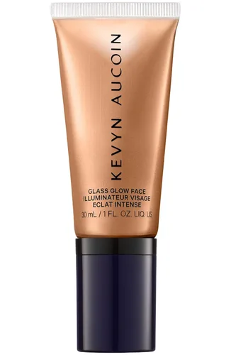 Vista 9 de Kevyn Aucoin Glass Glow Face: resaltador húmedo universal multiusos para rostro y cuerpo. Crea una piel hidratada brillante de aspecto juvenil