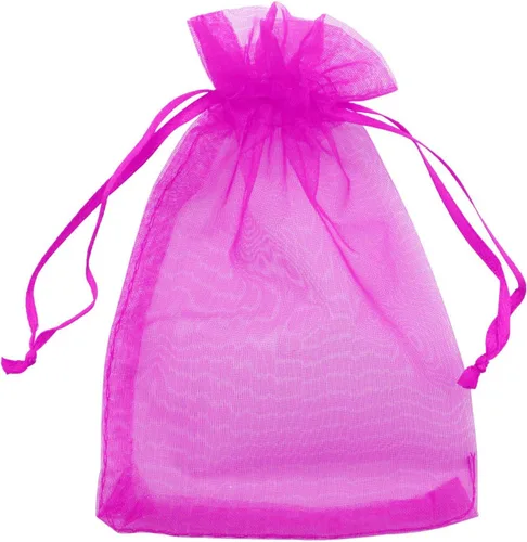 Vista 23 de Allgala 100 bolsas de regalo Orangza PF53400 con cordón, 8 x 12 pulgadas, surtidas