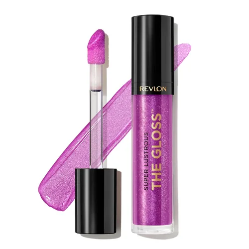 Vista 20 de Revlon - Brillo de labios, Super Lustrous The Gloss, no es pegajoso, acabado de alto brillo 200 Crystal Clear