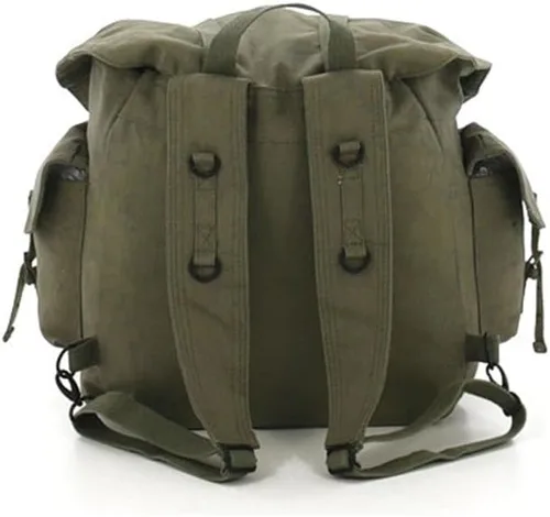 Vista 3 de Rothco Mochila de lona vintage Weekender con estrella
