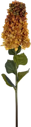 Vista 6 de Vickerman Espray de hortensias de cono artificial burdeos de 35.5 pulgadas, 2 por bolsa.