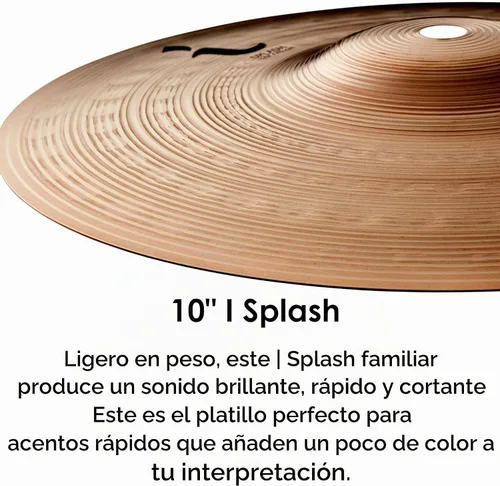 Vista 3 de Zildjian Platillo I Family Splash (ILH10S)