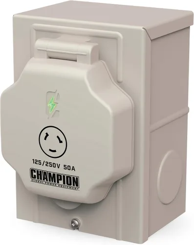 Vista 10 de Champion Power Equipment 50A 125/250V Caja de entrada de alimentación