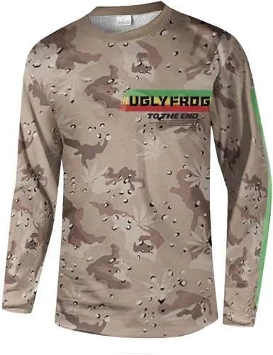 Vista 18 de UGLY FROG Bike Wear MTB DH FR Downhill Jersey Shirt color 05