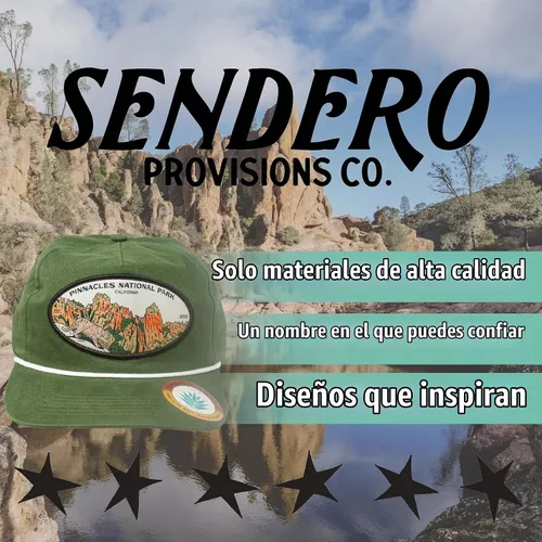Vista 3 de Sendero Provisions Co. Pinnacles National Park - Sombrero de cuerda