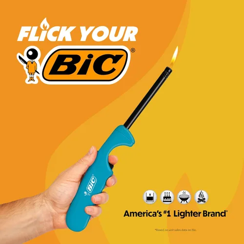 Vista 11 de Encendedores BIC multiuso, confiables y seguros para encender velas, colores surtidos, paquete de 4 (los colores pueden variar)