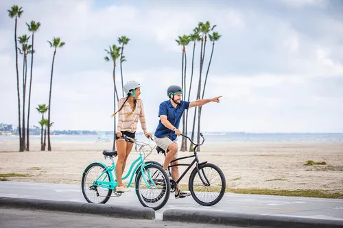 Vista 5 de Schwinn Mikko Adult Beach Cruiser Bike