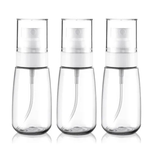 Vista 7 de Cosywell Botella de spray de viaje aprobada por la TSA de 2oz 60ml, paquete de 3, a prueba de fugas, nebulización fina, botella de spray de plástico