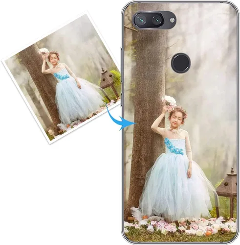 Vista 194 de Funda personalizada compatible con Oppo A1 Pro, fundas de teléfono personalizadas con imagen de foto, imagen de texto, cubierta transparente