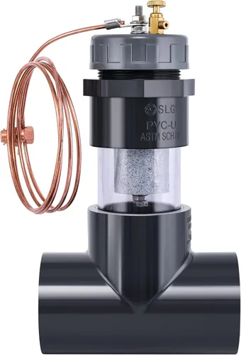 Vista 7 de briidea Nuevo Instale 2 '' ánodos de zinc en línea para piscinas de agua salada blanco