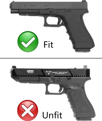 Vista 2 de CYTAC Funda OWB para Glock 34 35 41 MOS