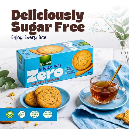 Vista 4 de Gullon Galletas Digestivas SIN AZÚCAR 8.64 oz