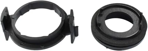 Vista 7 de H7 - Adaptador de bombilla LED para faros delanteros, soporte de base de bombilla compatible con B-M-W serie 3 E46, paquete de 2