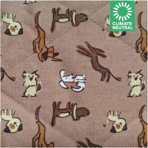 Vista 29 de Molly Mutt Protector de muebles antideslizante de 2 plazas y funda de sofá para perros y mascotas, funda de lona de algodón 100% orgánico