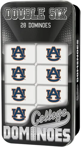 Vista 9 de MasterPieces Game Day - NCAA Alabama Crimson Tide - Juego de Dominó Doble Seis de 28 Piezas con Logo del Equipo