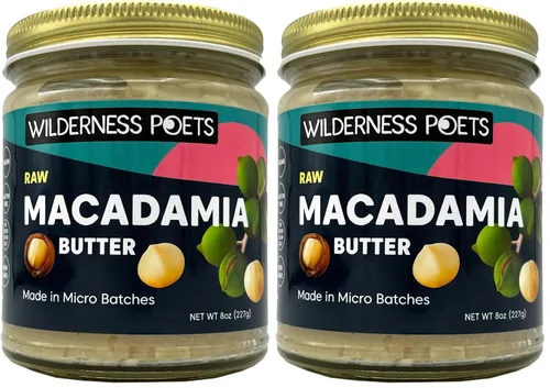Vista 13 de Mantequilla de macadamia raw de Wilderness Poets