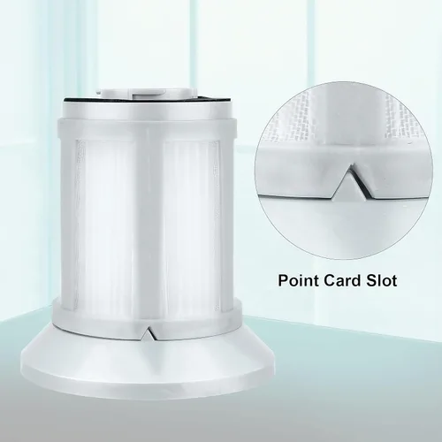 Vista 6 de Filtro de vacío de repuesto para aspiradora Bissell 2156A 1665 16652 1665W 21562 2156E Zing AeroSwift Powerforce sin bolsa, comparado con la parte #