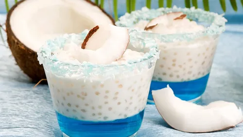 Vista 7 de Tapioca grande perlada • 100% tapioca • 100% natural • Haz tu propio pudín de tapioca/té de burbujas Boba • Vegano Kosher Sourced • Sin azúcar • Sin