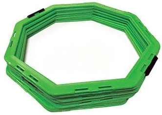 Vista 4 de Sports Health Octa-Rings Anillos de ejercicio y agilidad con estuche de transporte
