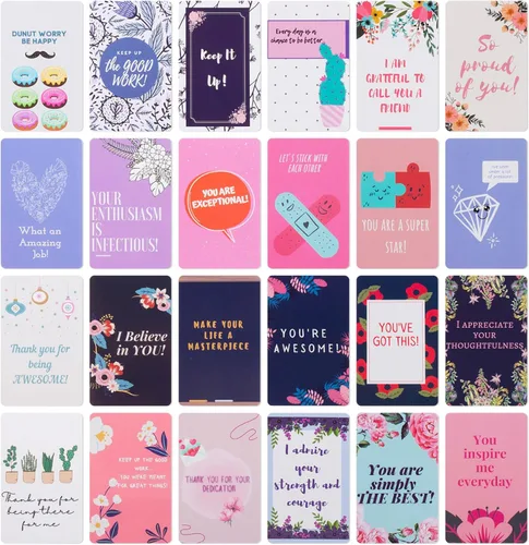 Vista 3 de Mr. Pen Tarjetas de aliento - 100 piezas, citas inspiradoras y motivacionales, tarjetas de bondad