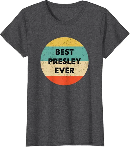Vista 6 de Camiseta Presley Name, Negro, S