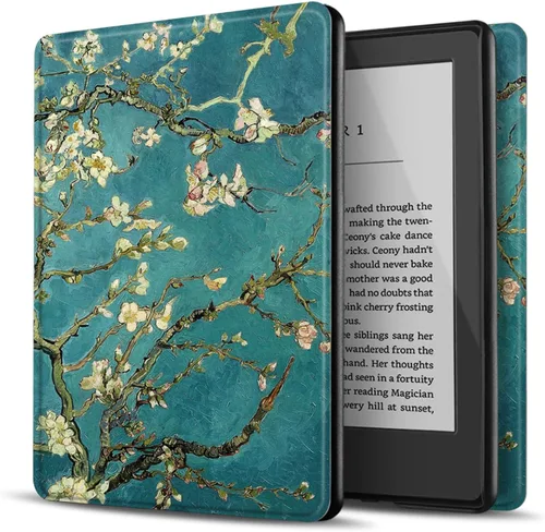 Vista 21 de TNP - Funda para Kindle de 10ª generación - Funda inteligente delgada y ligera con apagado y encendido automático para lector electrónico Amazon