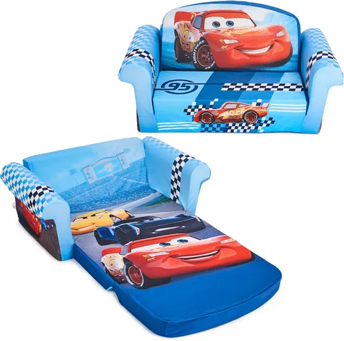 Vista 10 de Muebles Marshmallow para niños, sofá de espuma 2 en 1, Minnie Mouse, por Spin Master