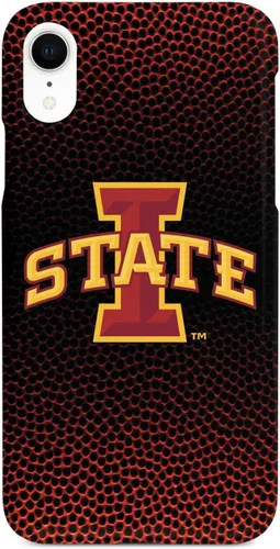 Vista 10 de Inspired Cases - Compatible con iPhone Xs Max - Funda protectora con textura 3D para Apple iPhone Xs Max - Iowa State - Baloncesto texturizado