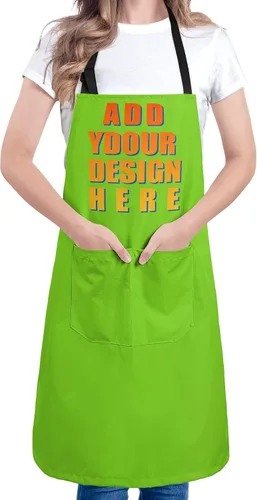 Vista 14 de Apron for Women with 2 Pockets Waterproof Bib for Kitchen Cooking Restaurant BBQ Painting Crafting Salon Nails