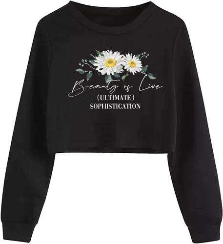 Vista 40 de Camiseta corta para niñas y niños, linda sudadera estética con gráficos de dibujos animados para adolescentes