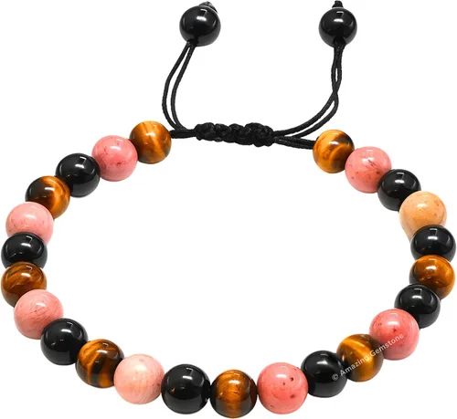 Vista 67 de Pulsera del zodiaco de cristales curativos