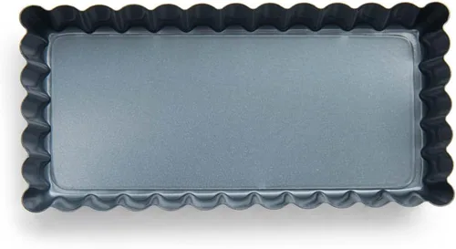 Vista 9 de Fox Run 44513 - Molde con fondo extraíble para tarta y quiche, 9 pulgadas, Metálico