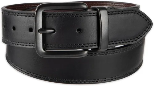 Vista 2 de Levis Cinturón reversible 2-en-1 para hombre Estilo jean casual diario (tallas regulares y grandes y altas)
